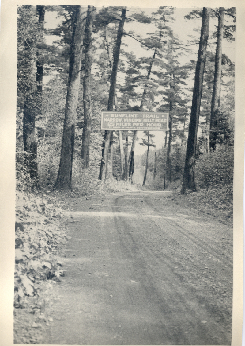 Vintage image of a Trail
