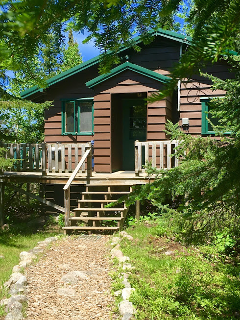 Outside view of cabin